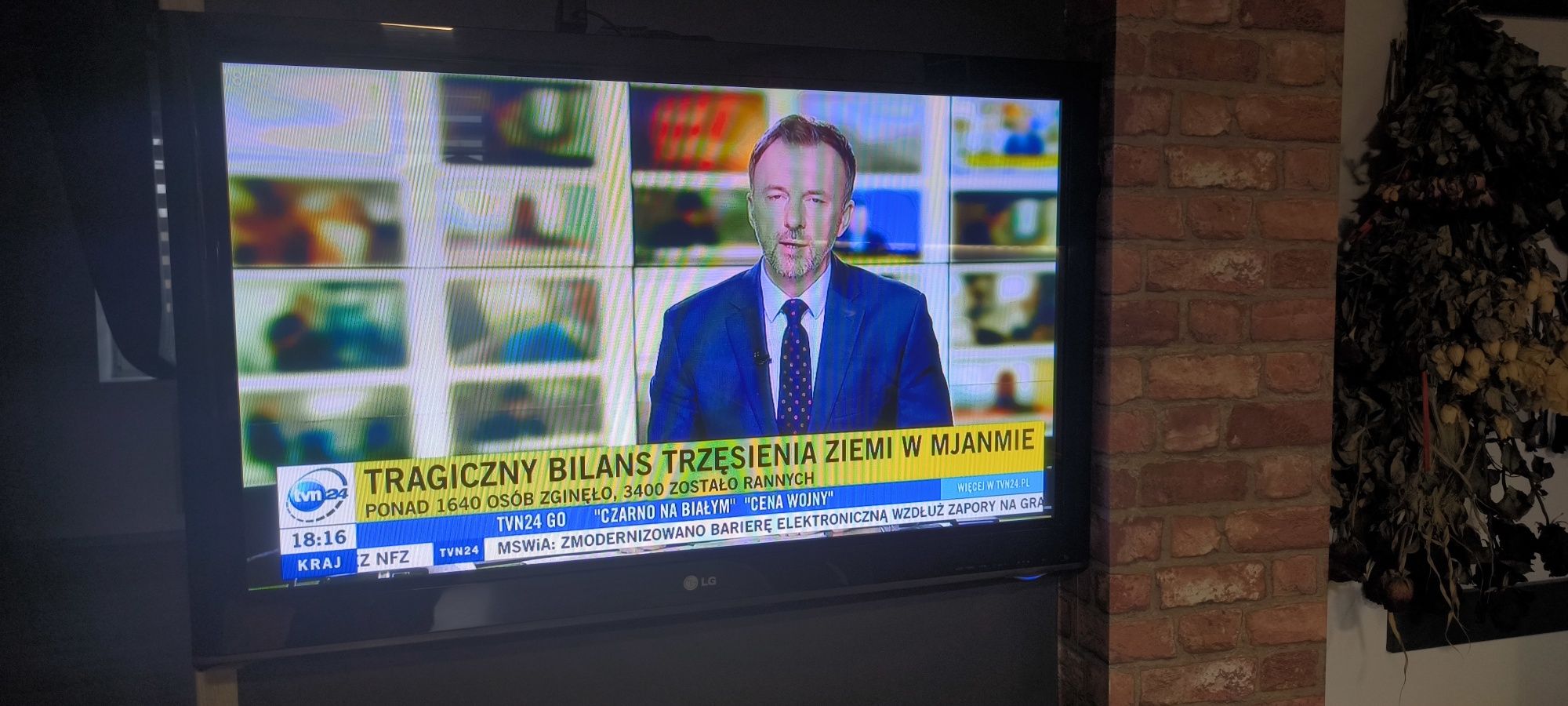 Telewizor Plazma LG 42 cale. Oryginalny pilot. TV 42