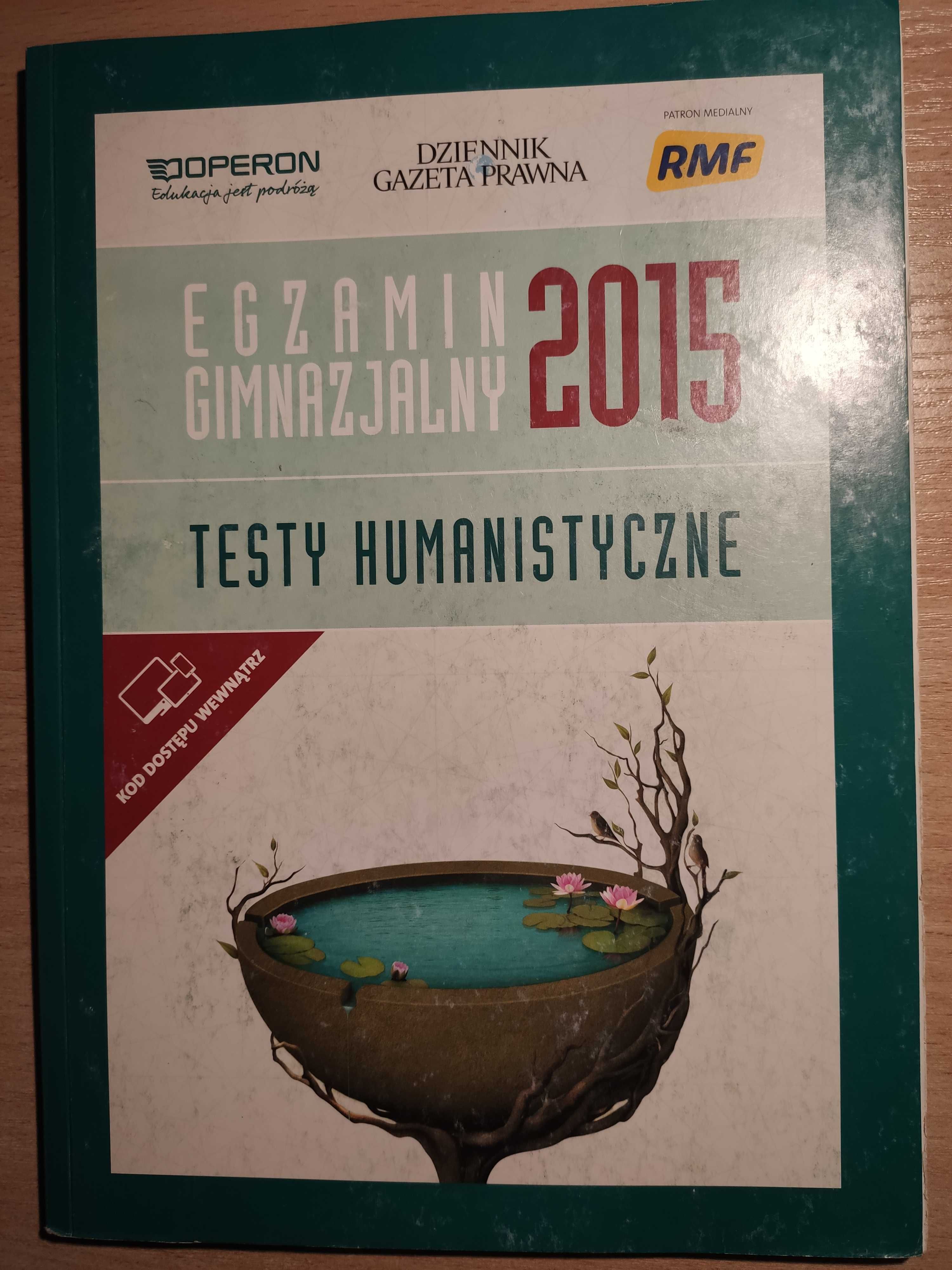 Zestawy egzaminów gimnazjalnych z 2015