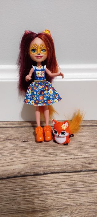 Lalka enchantimals lisek