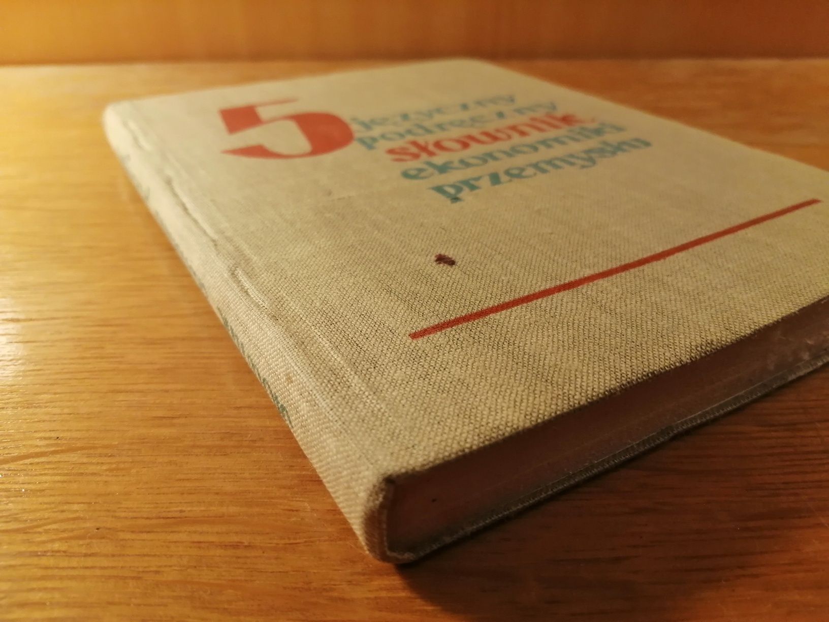 5 języczny podręczny słownik ekonomiki przemysłu 1959