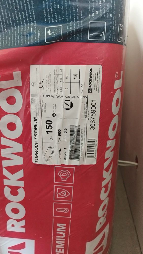 Wełna skalna roockwool toprock 15cm
