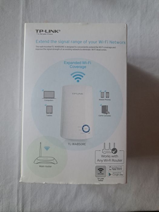 Extensor de alcance WiFI TPlink 300MBps