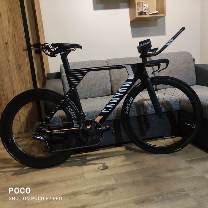 Canyon Speedmax CF SLX Ultegra Di2  rozm M Ceramic Speed  Pomiar mocy