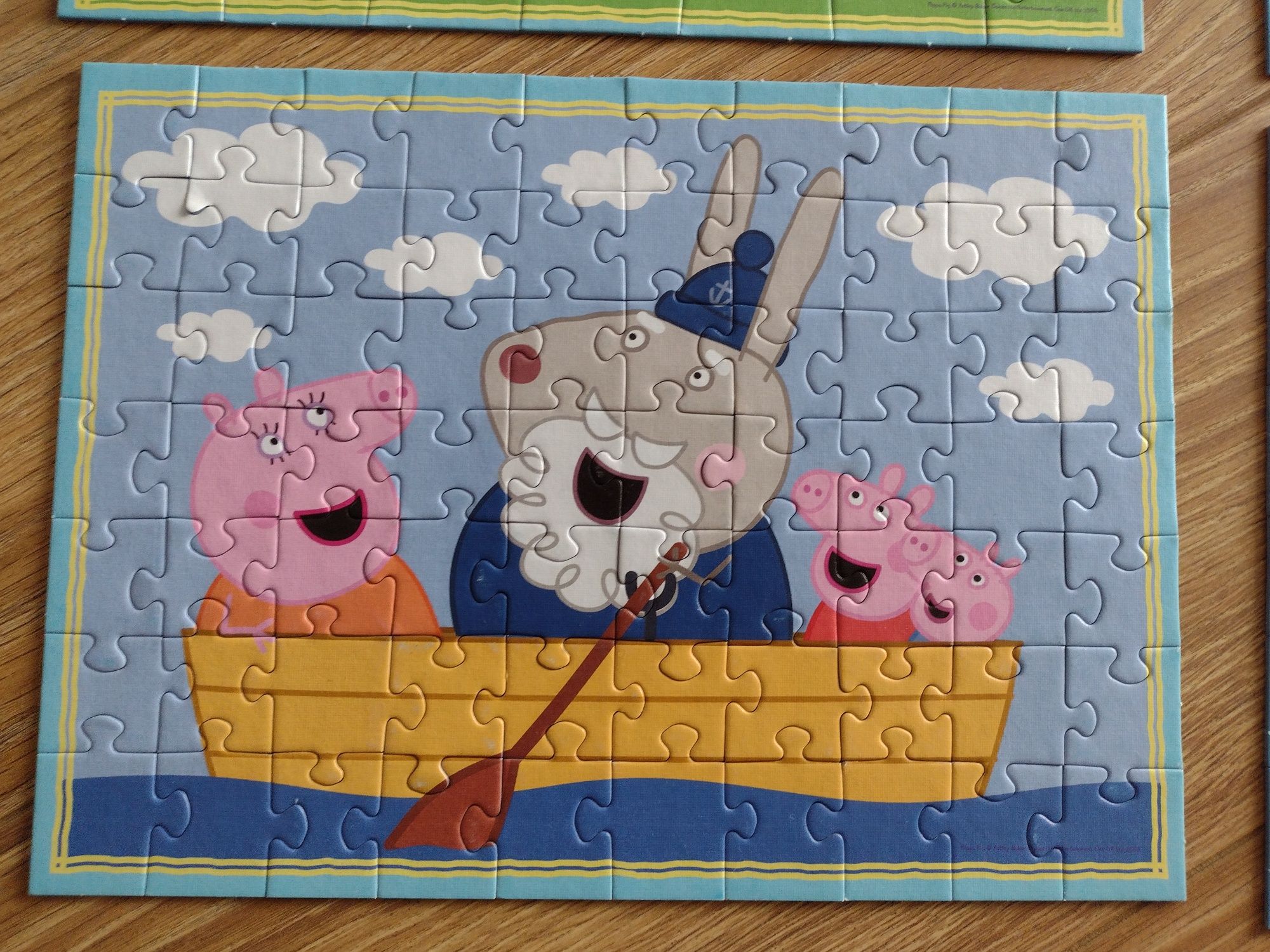 Puzzle 4w1 Świnka Peppa