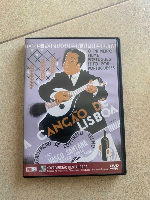 DVD - A canção de Lisboa - Original - Vasco Santana