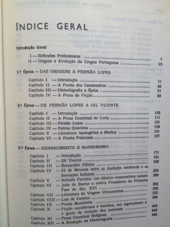 História da Literatura Portuguesa - António José Saraiva e Óscar Lopes