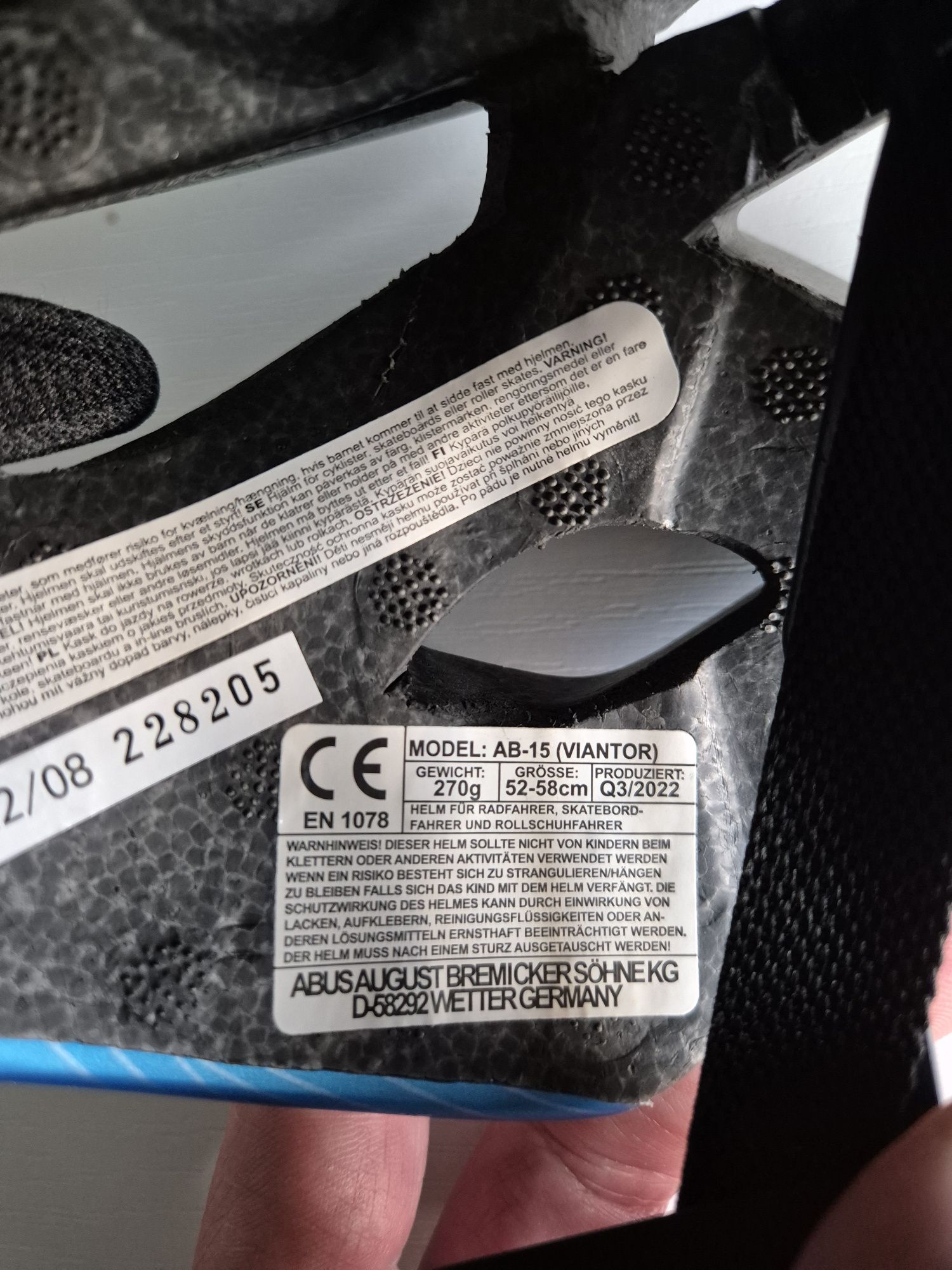 Kask Abus Viantor rom. 52-58