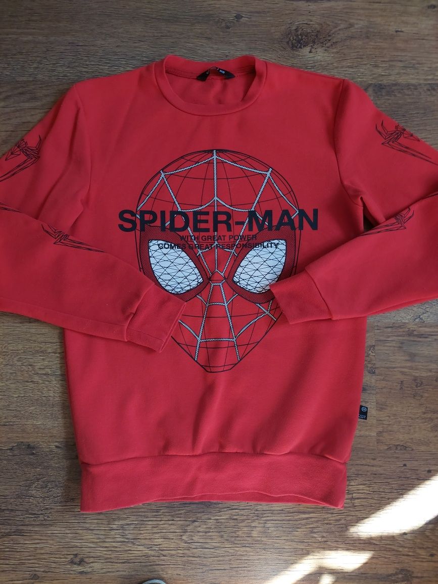 Bluza Spider man, czerwona, XS, Cropp