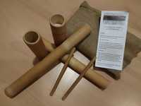 Kit de bambu para massagens