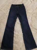 jeansy Lee W27 L31 Breese Boot ciemny granat S 36
