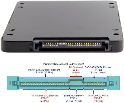 chenyang sff-8639 nvme u.2 na ngff m.2  obudowa do płyty głównej