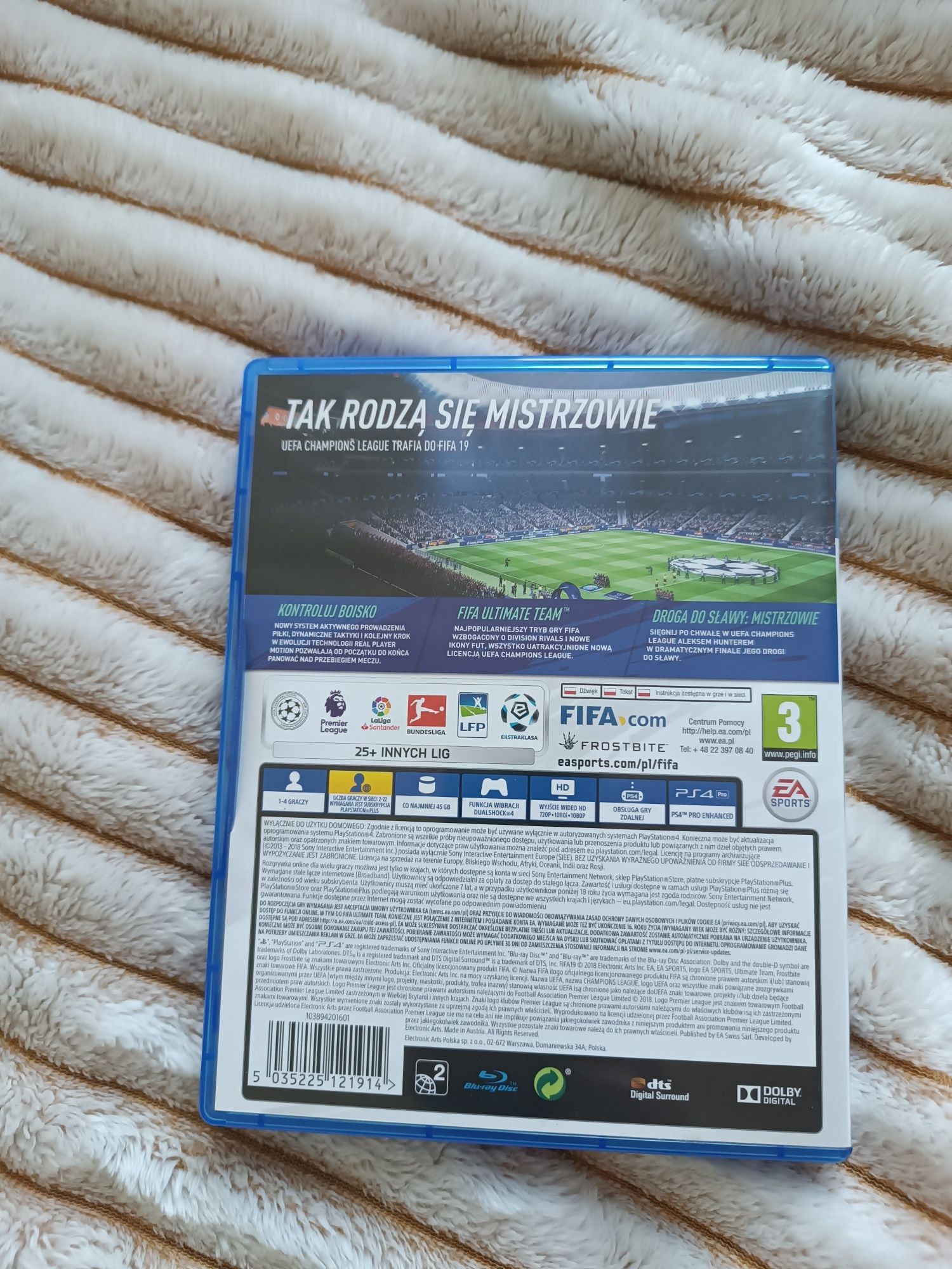 Gra FIFA 19 PlayStation 4