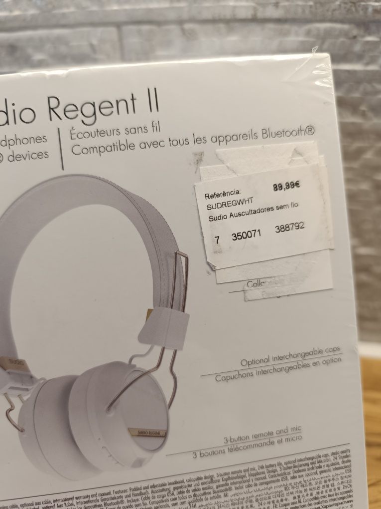 Sudio Regent II White - Novos Selados!