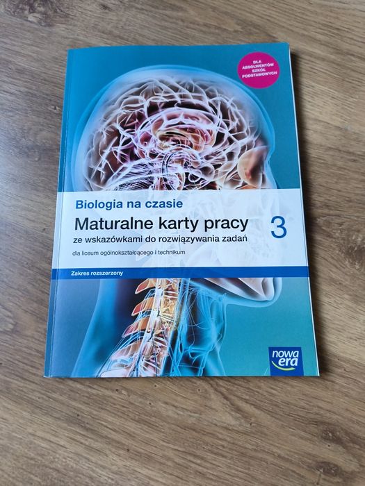 Biologia na czasie Maturalne karty pracy 3 zakres rozszerzony