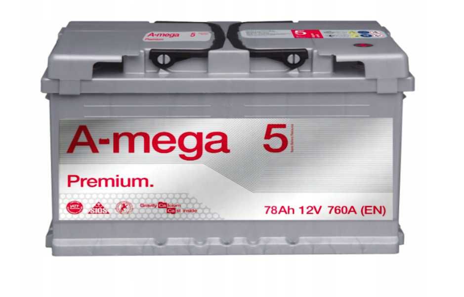 Puławy - Nowy akumulator Amega 5 78Ah 760A - Varta Bosch Centra