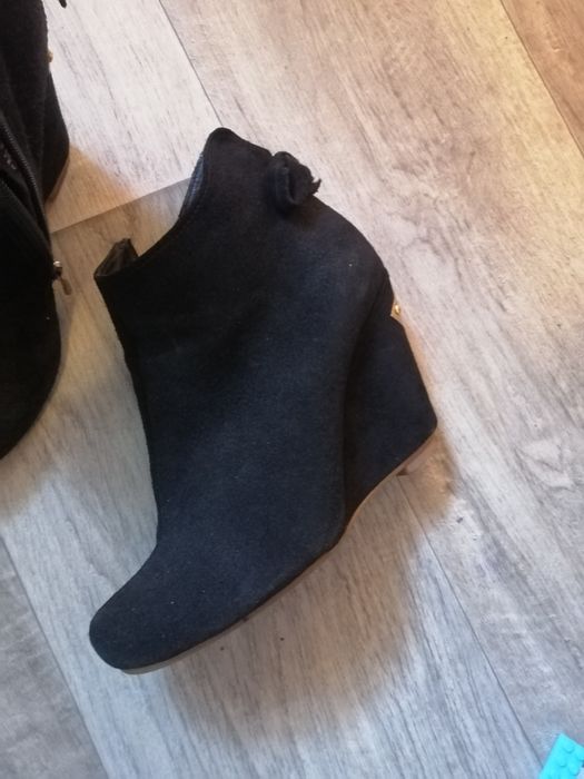 Ботильйони замшеві Черевики Чоботи