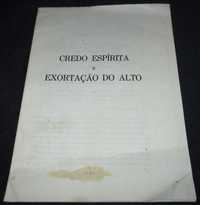 Livro Credo Espírita e Exortação do Alto