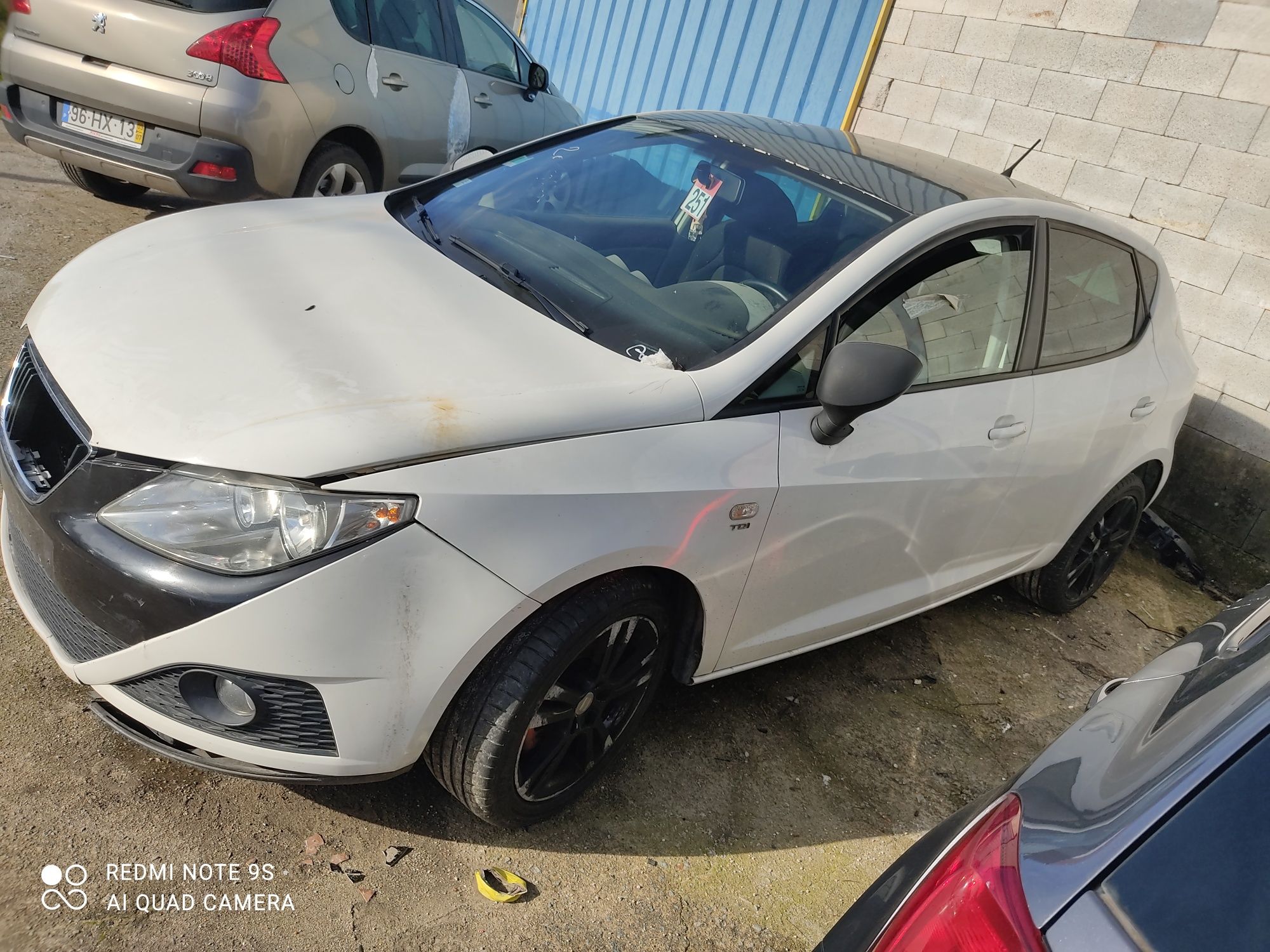 Peças Seat Ibiza 6j, motor bls, frente completa, airbags, traseira