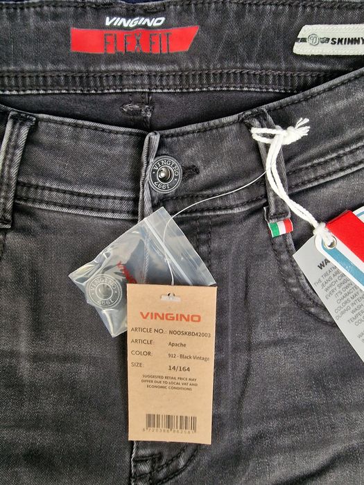 Sprzedam dżinsy "Apache " skinny fit w kolorze czarnym