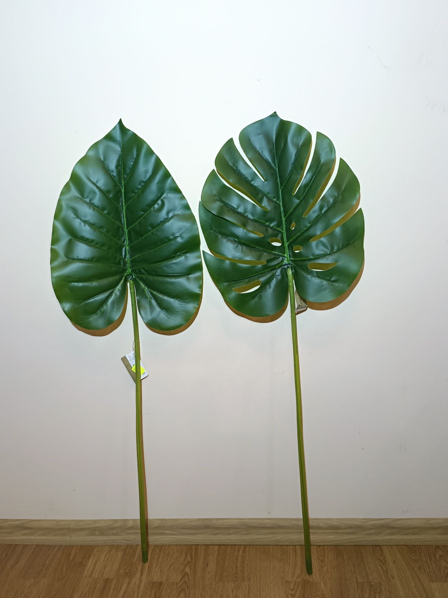 Liść filodendron / monstera z łodygą sztuczny