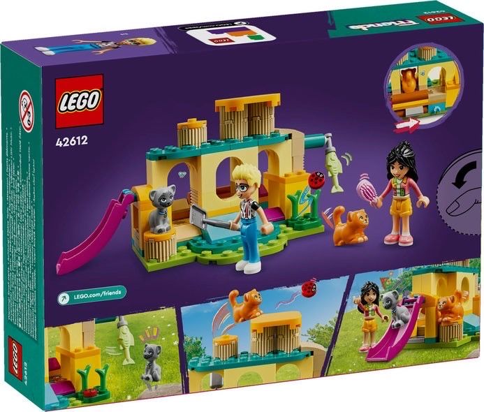 LEGO Friends Пригоди на котячому ігровому майданчику (42612) лего