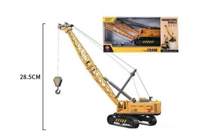 zabawkowy żuraw gąsienicowy