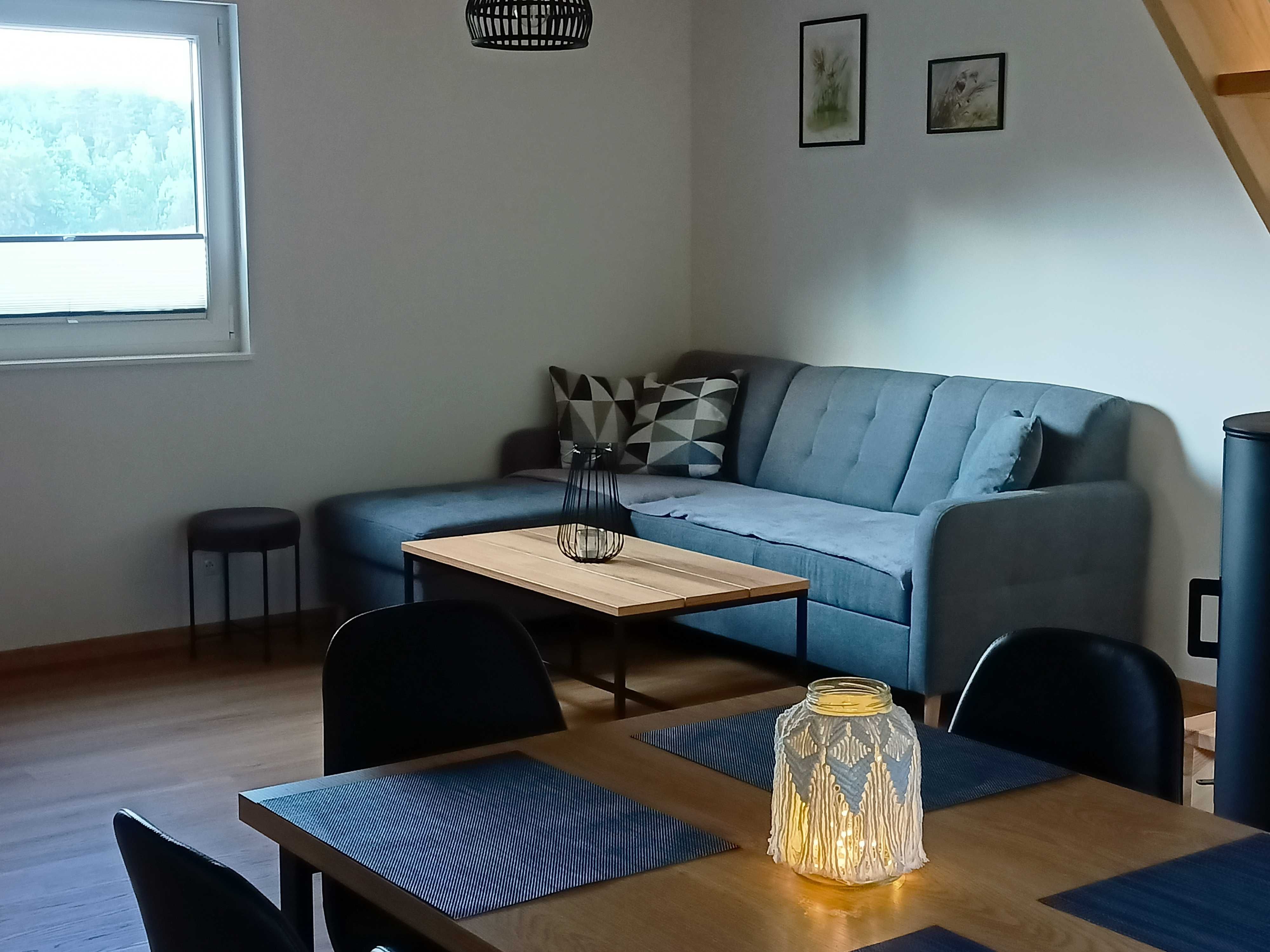 Całoroczny domek na Kaszubach (gorąca balia, jacuzzi, sauna)