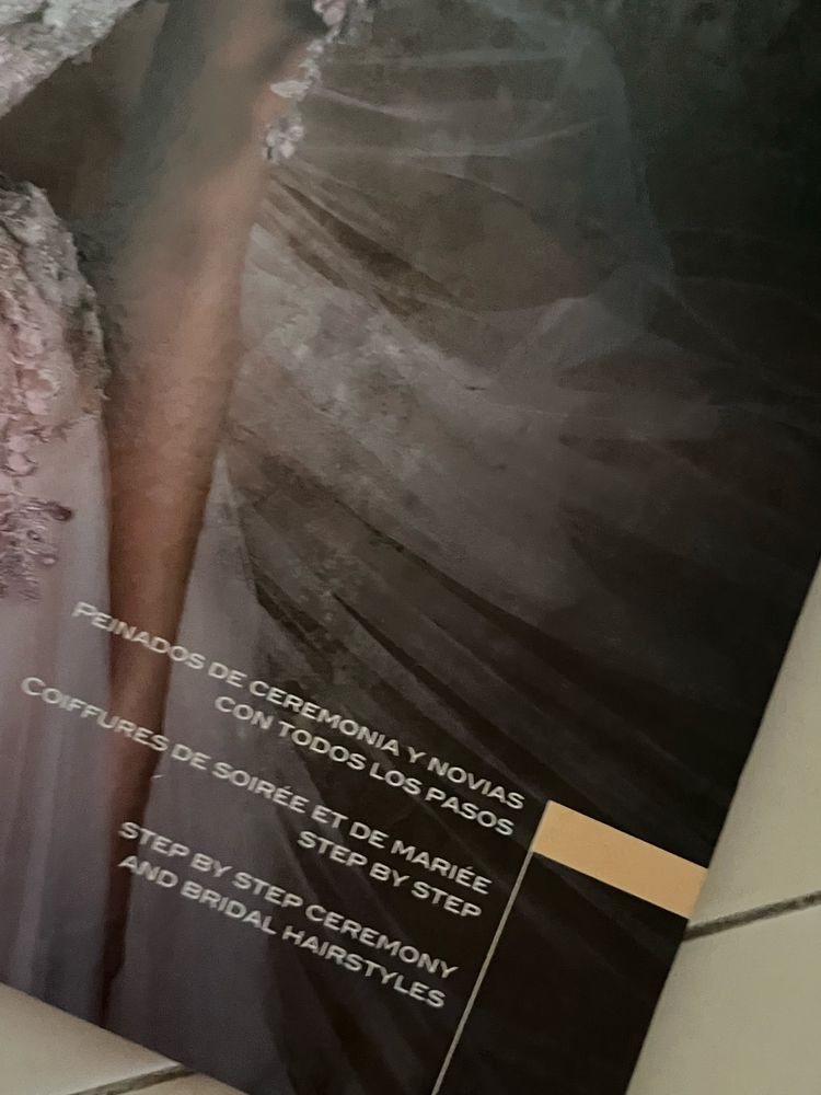 Revista / livro profissional de cabeleireiro / penteadis