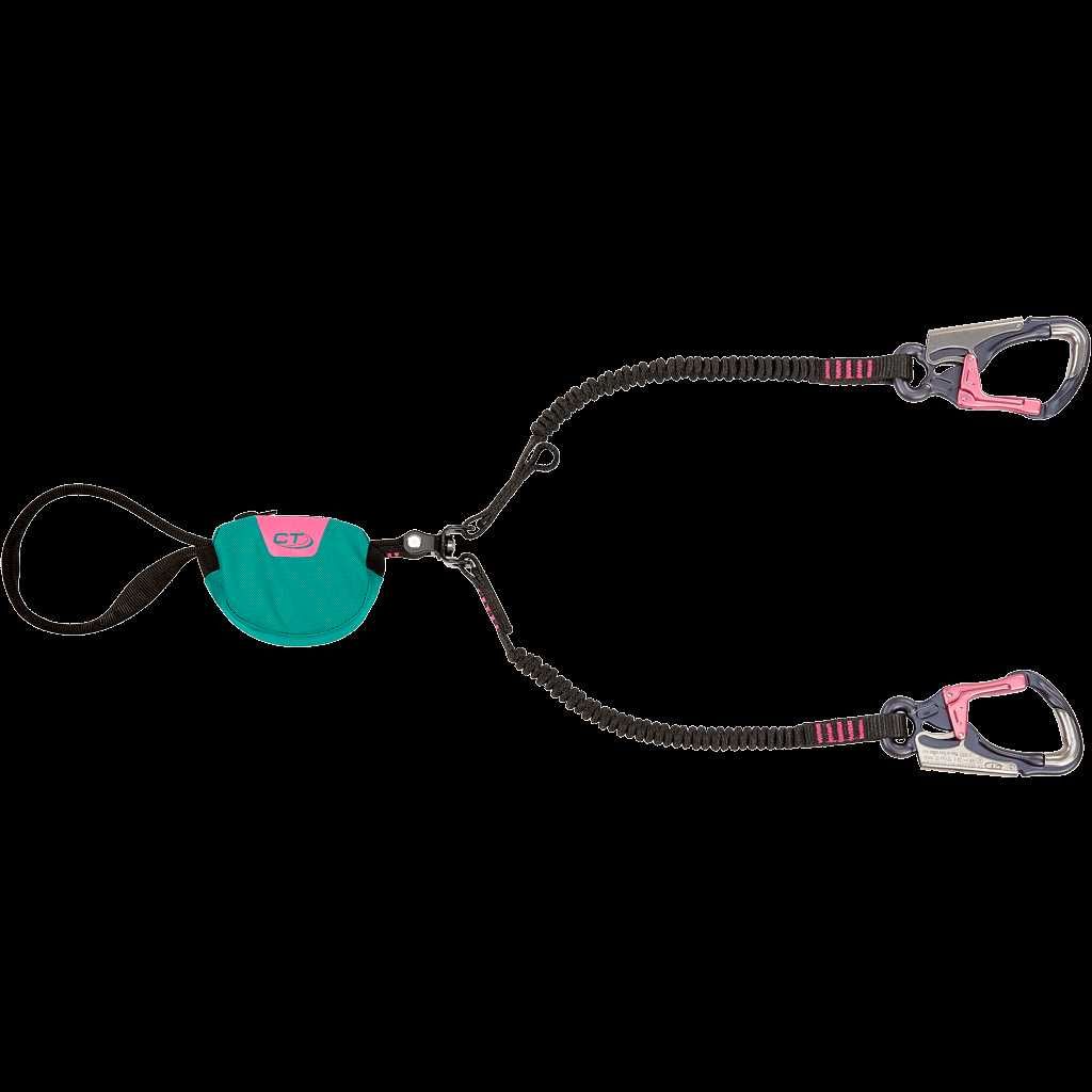 Lonża Via Ferrata Climbing Technology Top Shell Compact