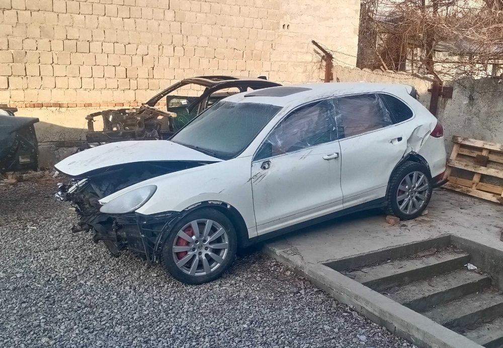 Рулевой вал колонка Porsche Cayenne Кайен Запчасти Разборка 2010-2017