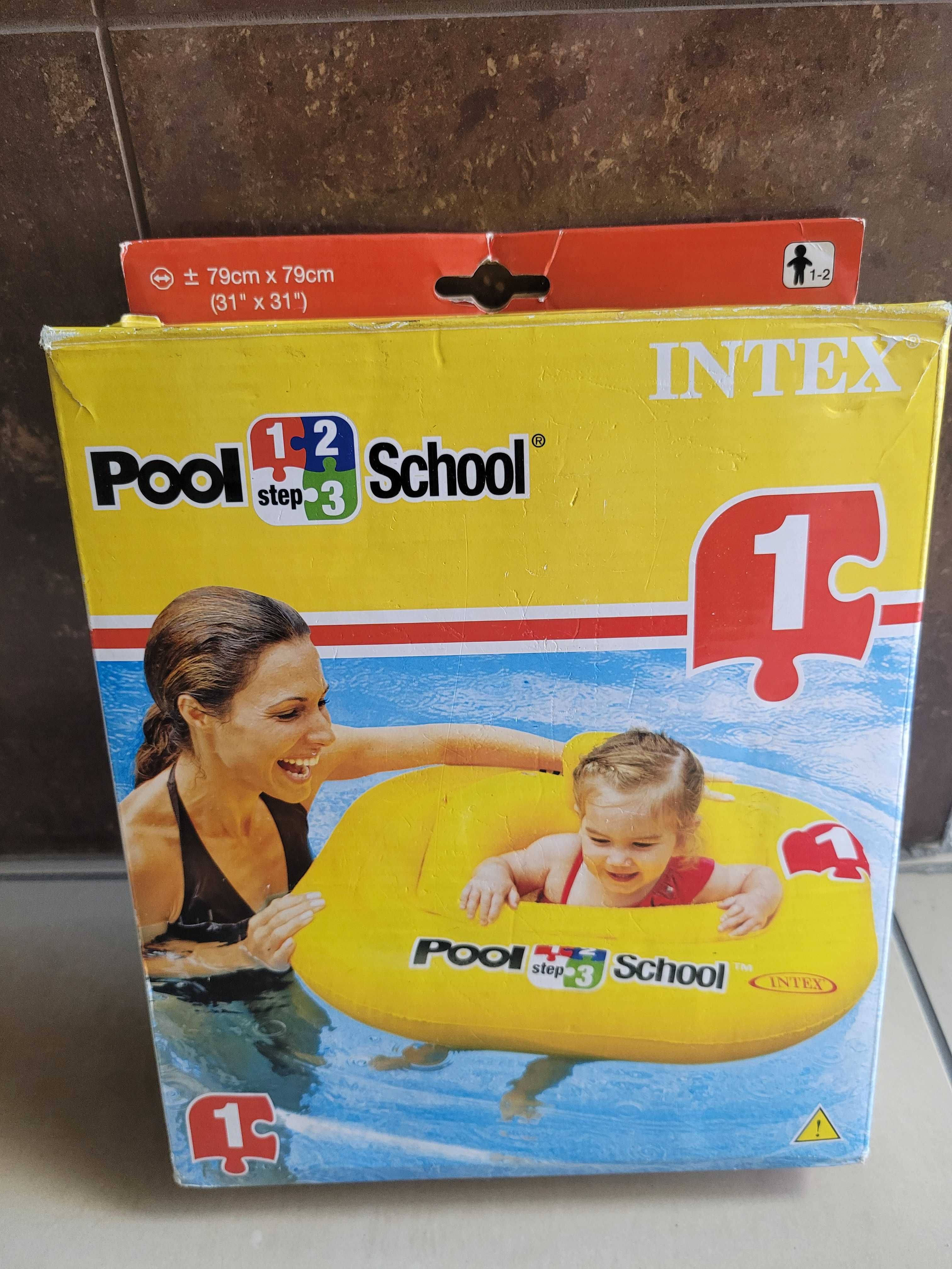 Ponton Pool School Intex siedzenie dmuchane