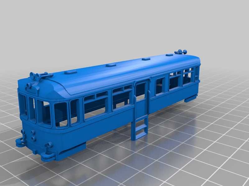 модели для железнодорожных диорам HO