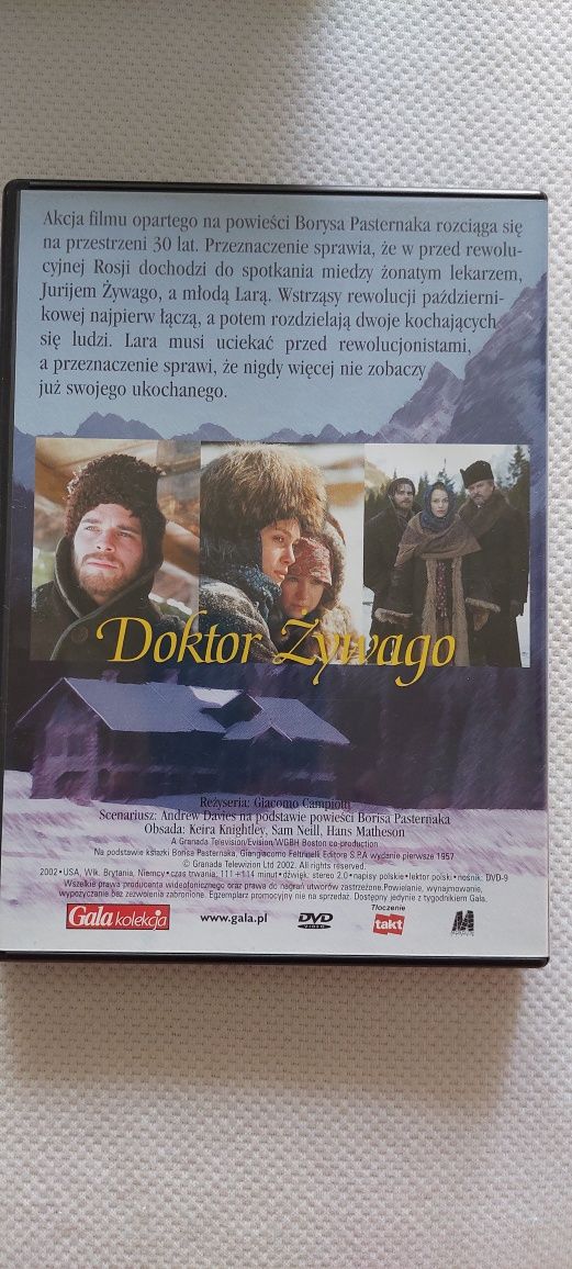 Film pt. " Doktor Żywago na DVD