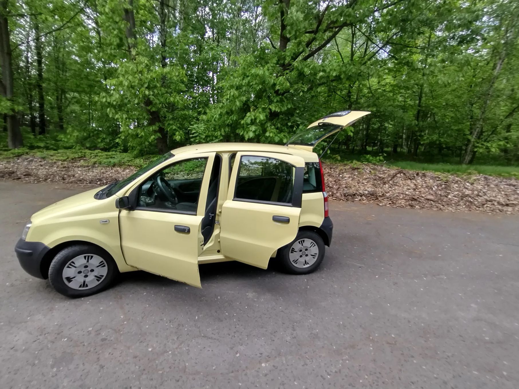 Fiat Panda Fiat Panda 1.2 Benzyna – 2010, miejskie auto z niskim przebiegiem