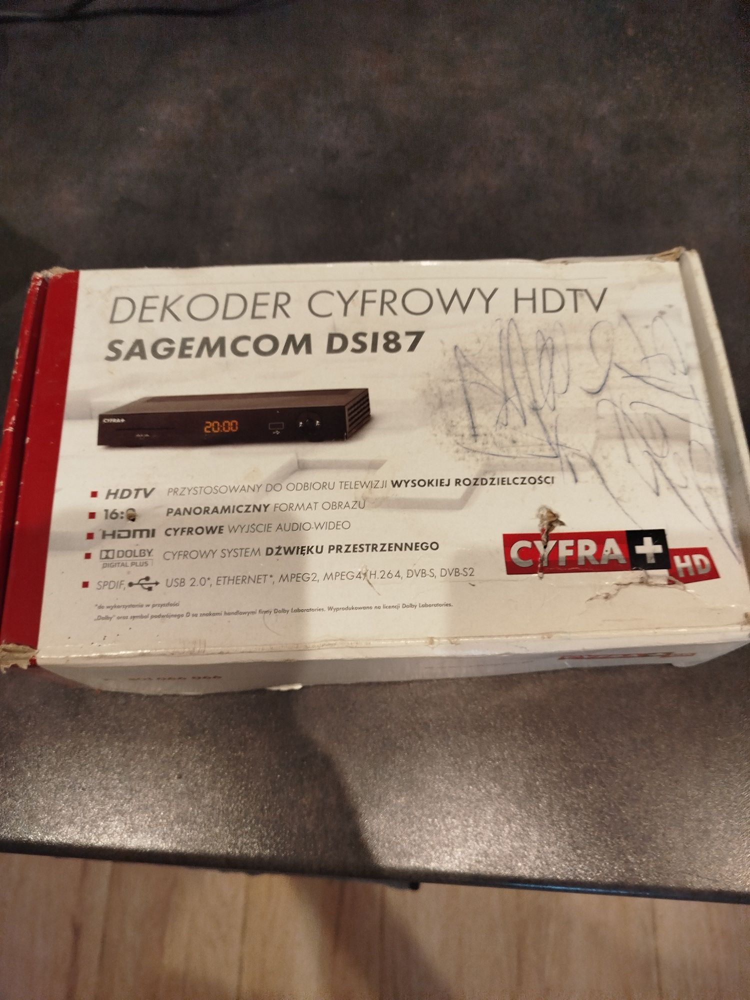 Dekoder cyfra + , Sagemcom DSI87