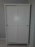 Sprzedam szafę Hemnes ikea + dwie półki + lampa