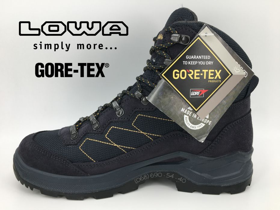 Мужские замшевые ботинки берцы Lowa Taurus Pro GTX Mid 41 оригинал