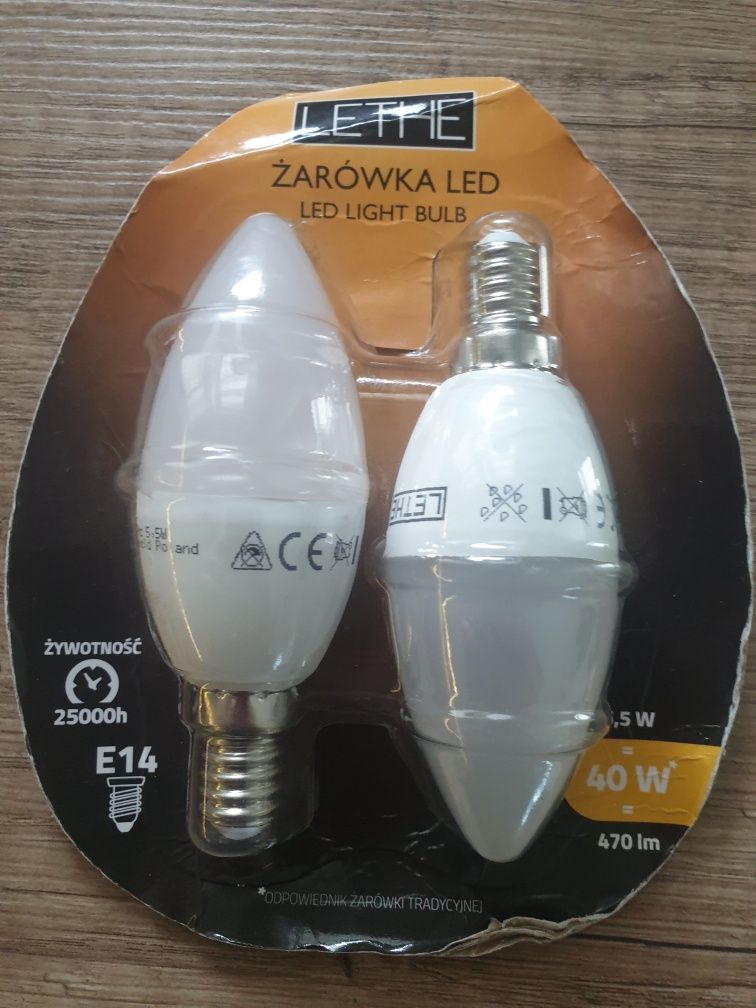 Żarówki LED gwint e14