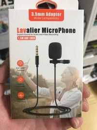 Мікрофон петличний з 3.5 мм mini-jack роз'єм Microphone