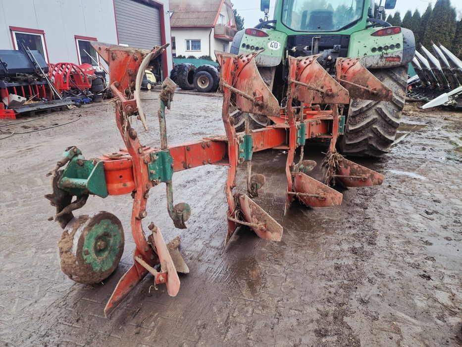 Kverneland 4 skibowy obrotowy Pług vario mechaniczne overum konskilde