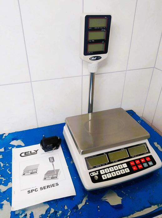 Okazja‼️WAGA/WAGI SKLEPOWA CELY SPC-T DIBAL! Zakres ważenia do 30kg!!!