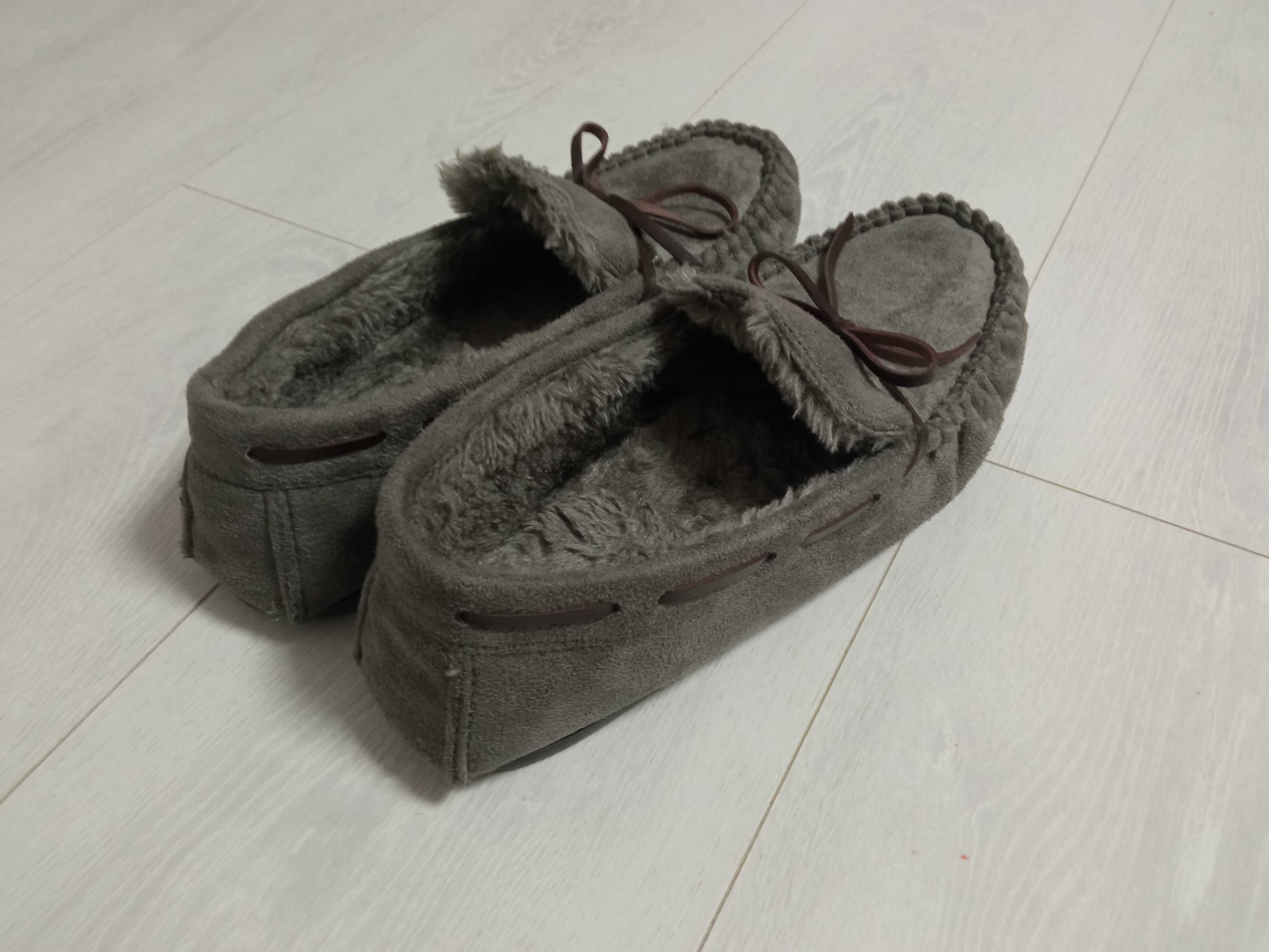 UGG зимние мокасины тапки обувь мужские уги на меху 41р