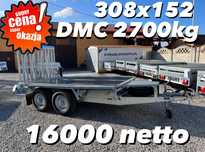 Brenderup MT3080  ‼️2025 Nowa przyczepa laweta 2.7t pod minikoparkę 308x152 DOSTAWA‼️