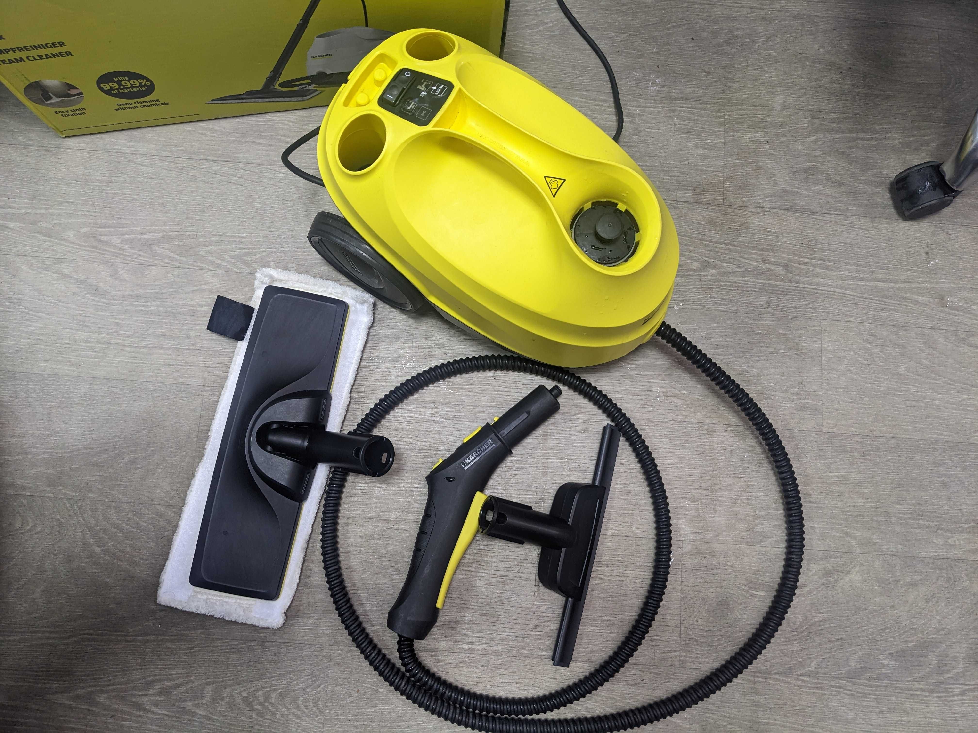 Оренда, прокат миючий пилосос Karcher, пароочисник, пилосос для вікон