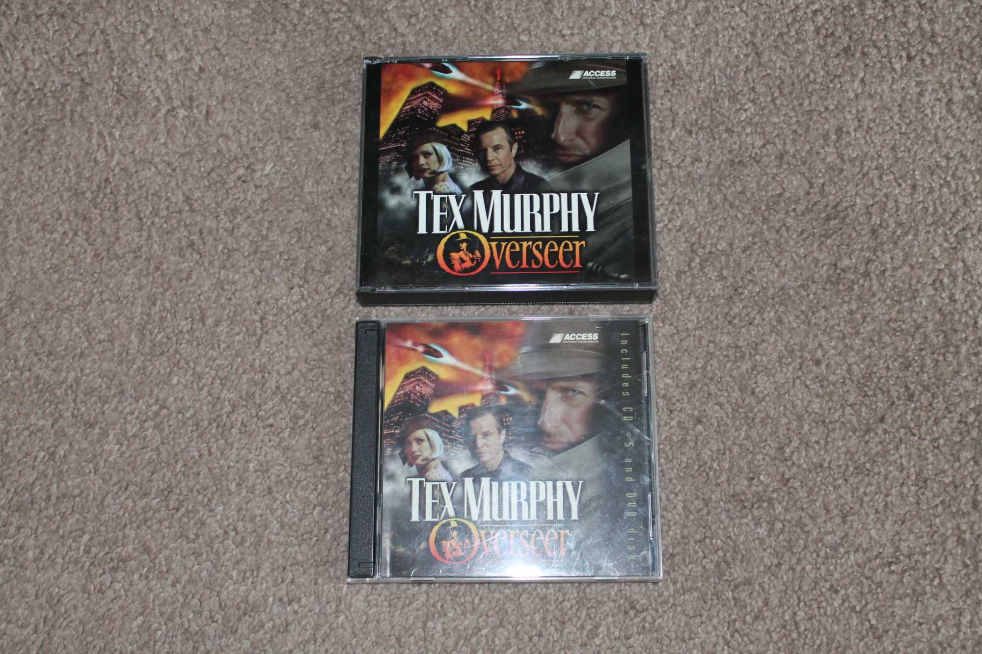 Tex Murphy Overseer  DVD +  4 x CD-ROM