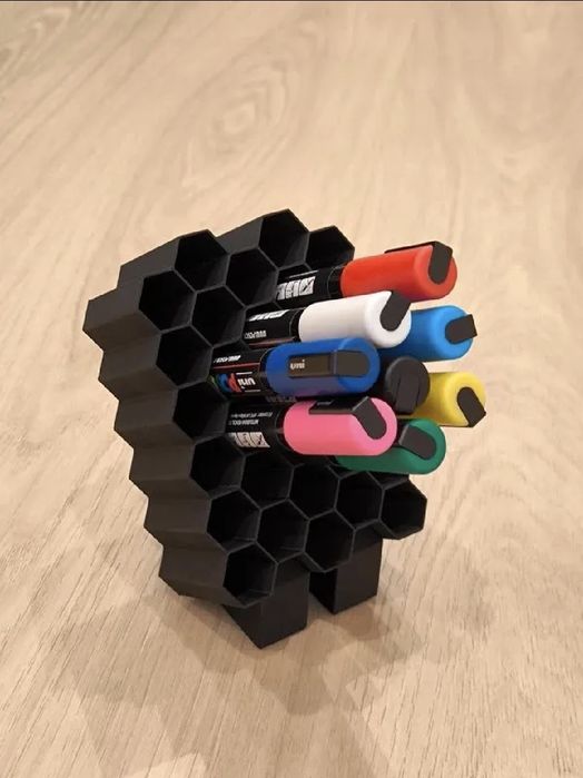 Organizador de canetas Posca