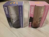 Szklanka mcdonalds fioletowa i różowa