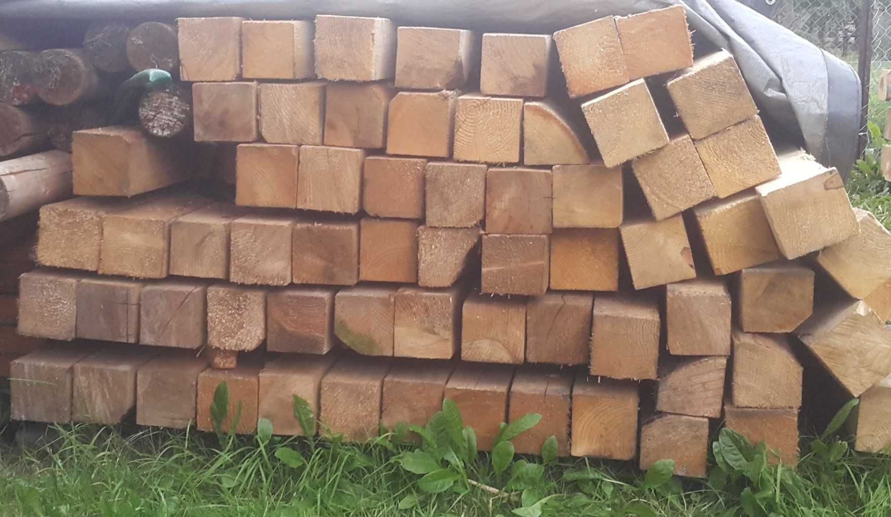 Kantówki , belki, słupy  14x14x240 cm