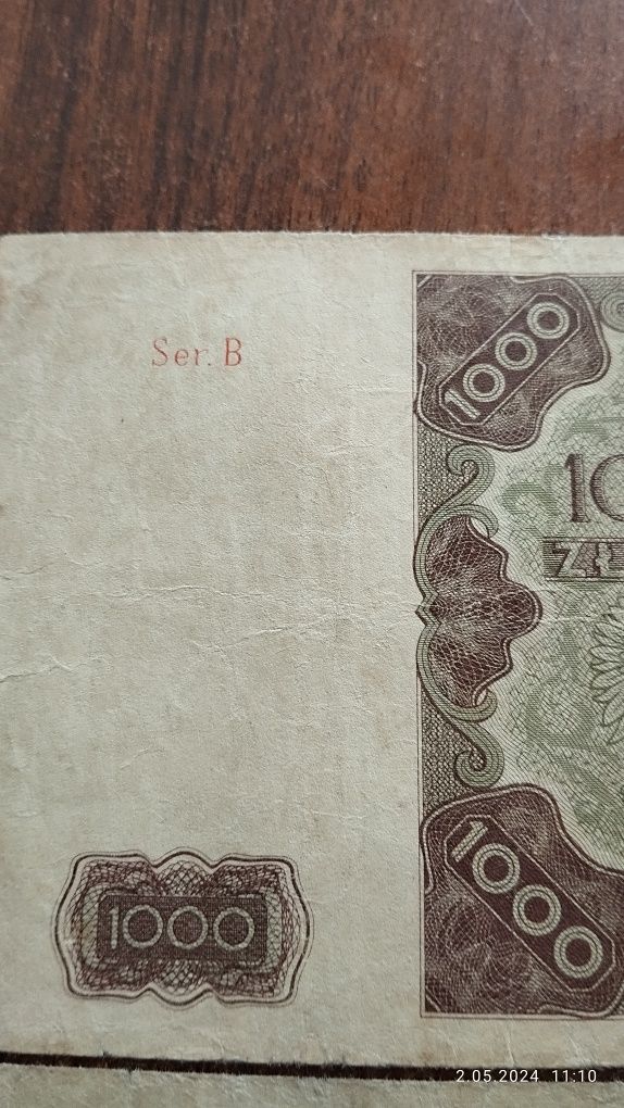 Orginalne stare banknoty