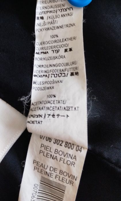 Casaco de pele, para homem, da Zara